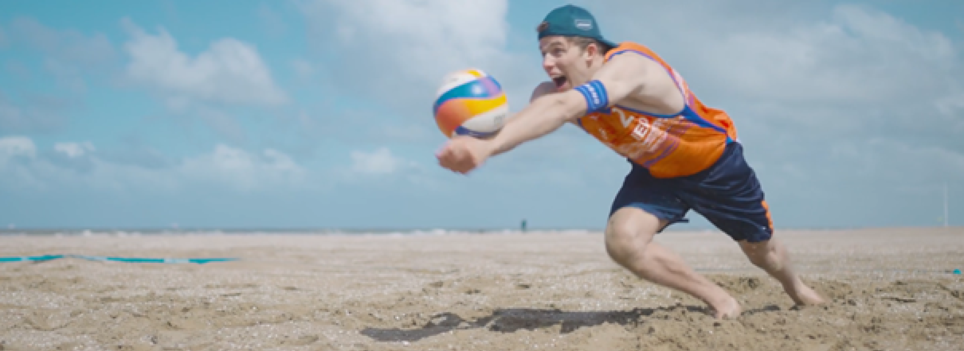 Mees beachvolleybal