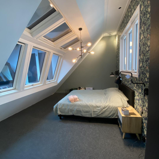 Slaapkamer zolder dakserre luxbox